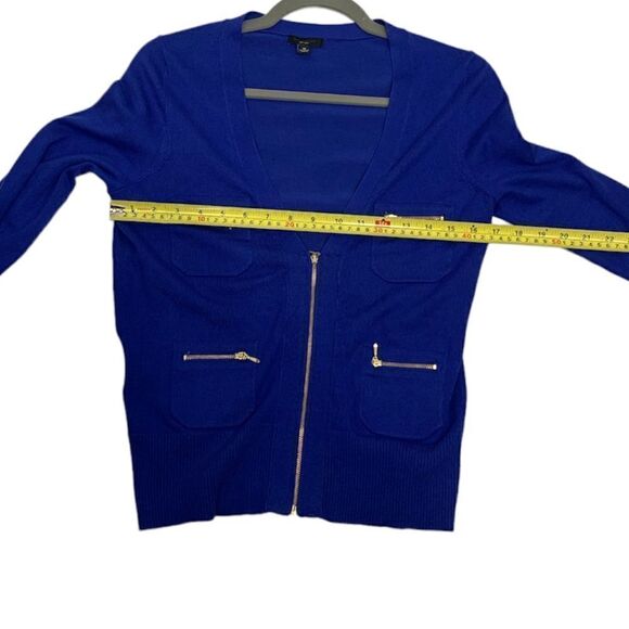 𝅺ANN Taylor Royal Blue Cardigan - Picture 9 of 10